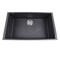 Nantucket Sinks Large Single Bowl Undermount Granite Composite Black PR3018-BL - alternate 1
